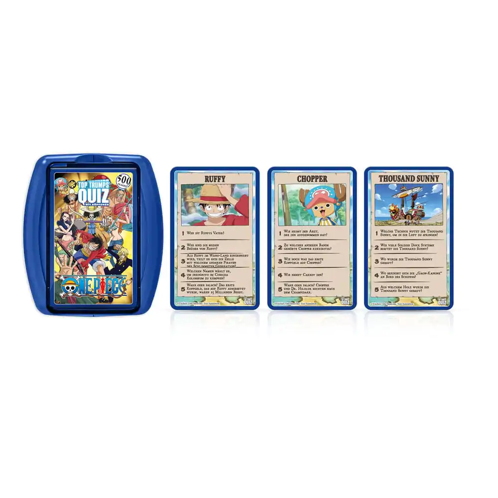 One Piece Card Game Top Trumps Quiz *German Version* product photo