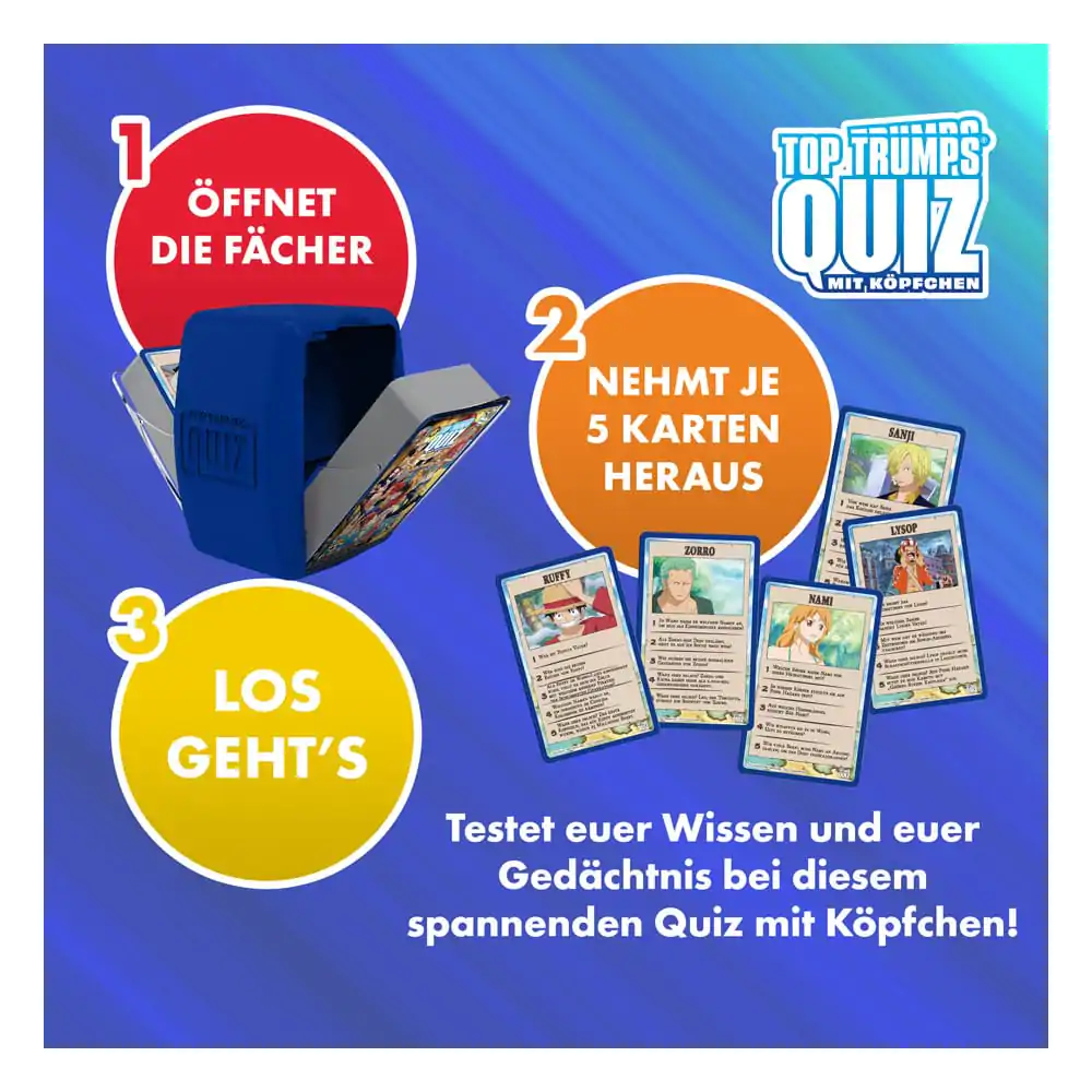 One Piece Card Game Top Trumps Quiz *German Version* product photo