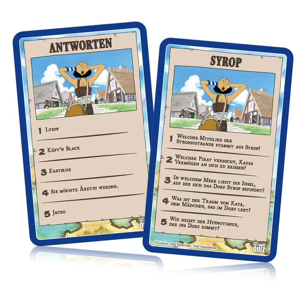 One Piece Card Game Top Trumps Quiz *German Version* product photo