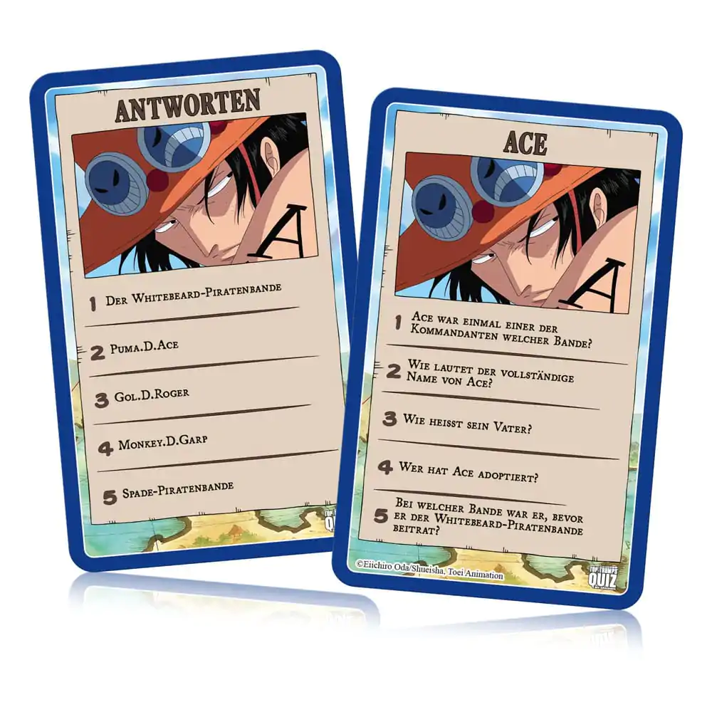 One Piece Card Game Top Trumps Quiz *German Version* product photo