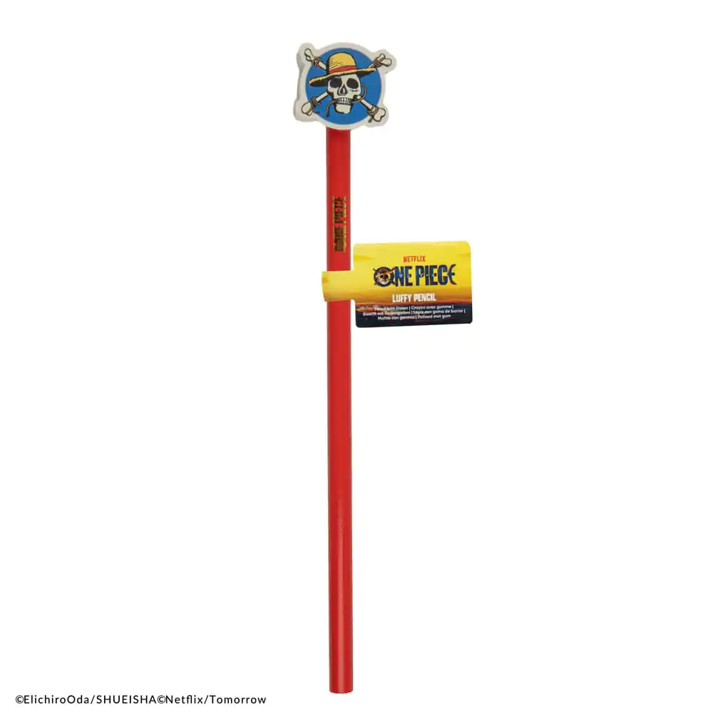 One Piece Pencils with Eraser Topper Luffy termékfotó