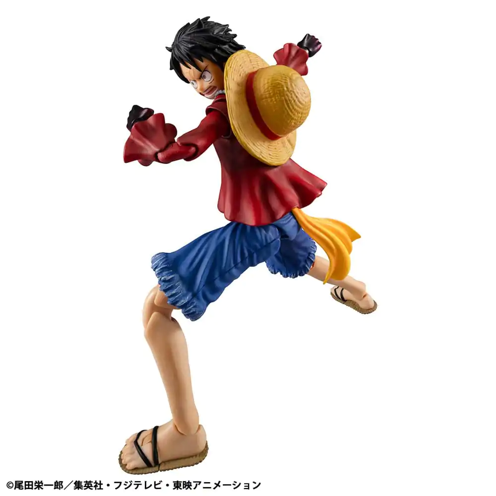 One Piece Variable Action Heroes Action Figure Monkey D. Luffy Arnament Haki 16 cm product photo