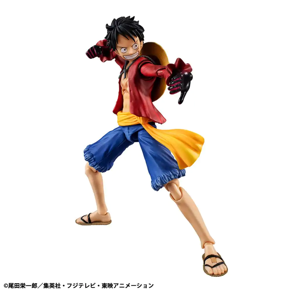 One Piece Variable Action Heroes Action Figure Monkey D. Luffy Arnament Haki 16 cm product photo