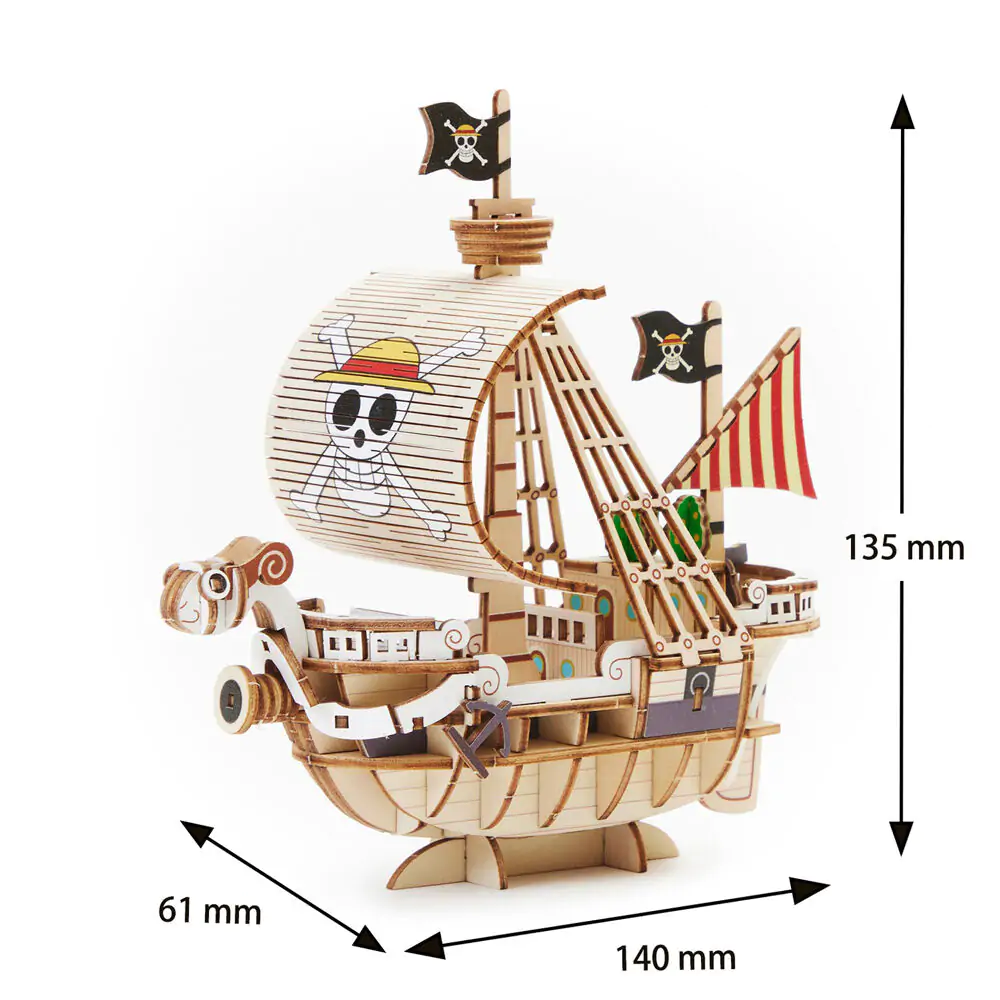One Piece Wa-Gu-Mi Going Merry Assembly set 88pcs product photo