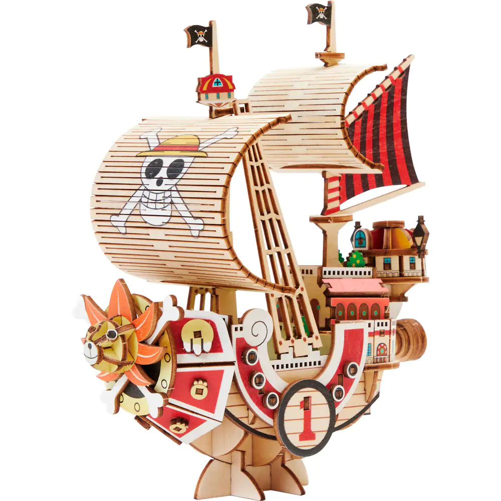 One Piece Wa-Gu-Mi Thousand Sunny Assembly set 135pcs product photo
