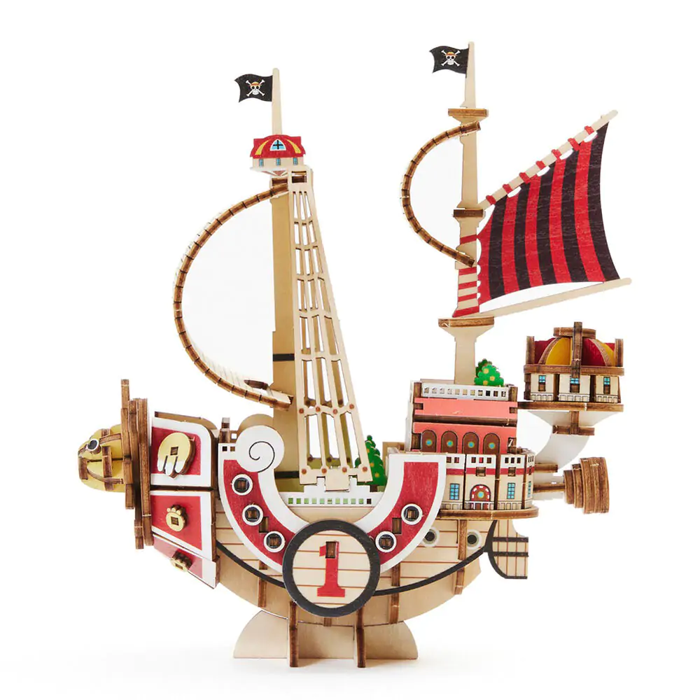 One Piece Wa-Gu-Mi Thousand Sunny Assembly set 135pcs product photo