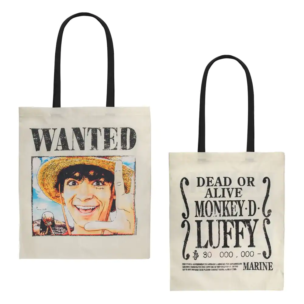 One Piece Tote Bag Wanted Luffy product photo