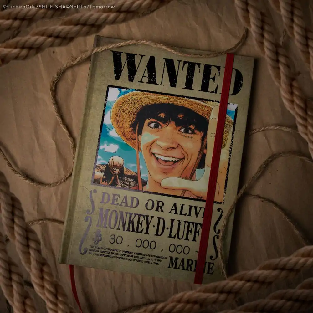 One Piece Notebook Wanted Posters termékfotó