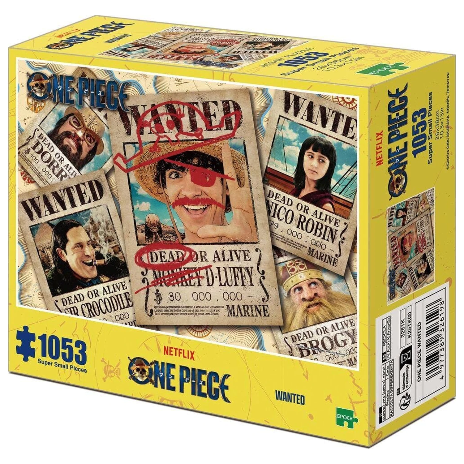 One Piece 1000-piece puzzle Wanted product photo