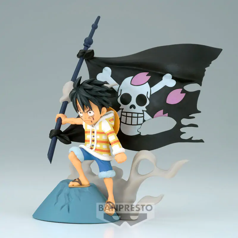 One Piece WCF Log Stories Monkey D Luffy figure 8cm termékfotó