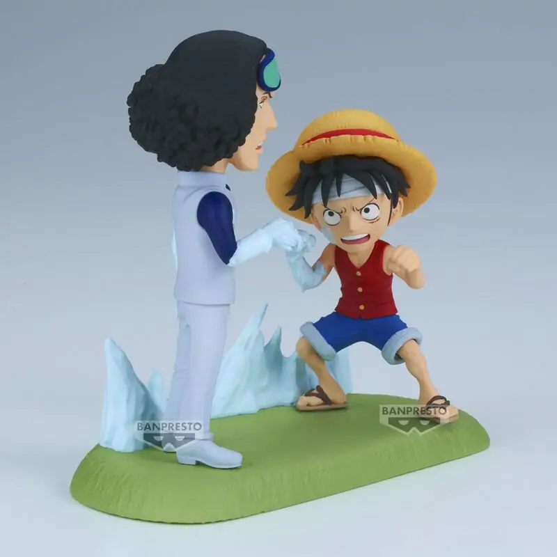 One Piece World Collectable Figure Log Stories Monkey D. Luffy vs Kuzan 9cm termékfotó