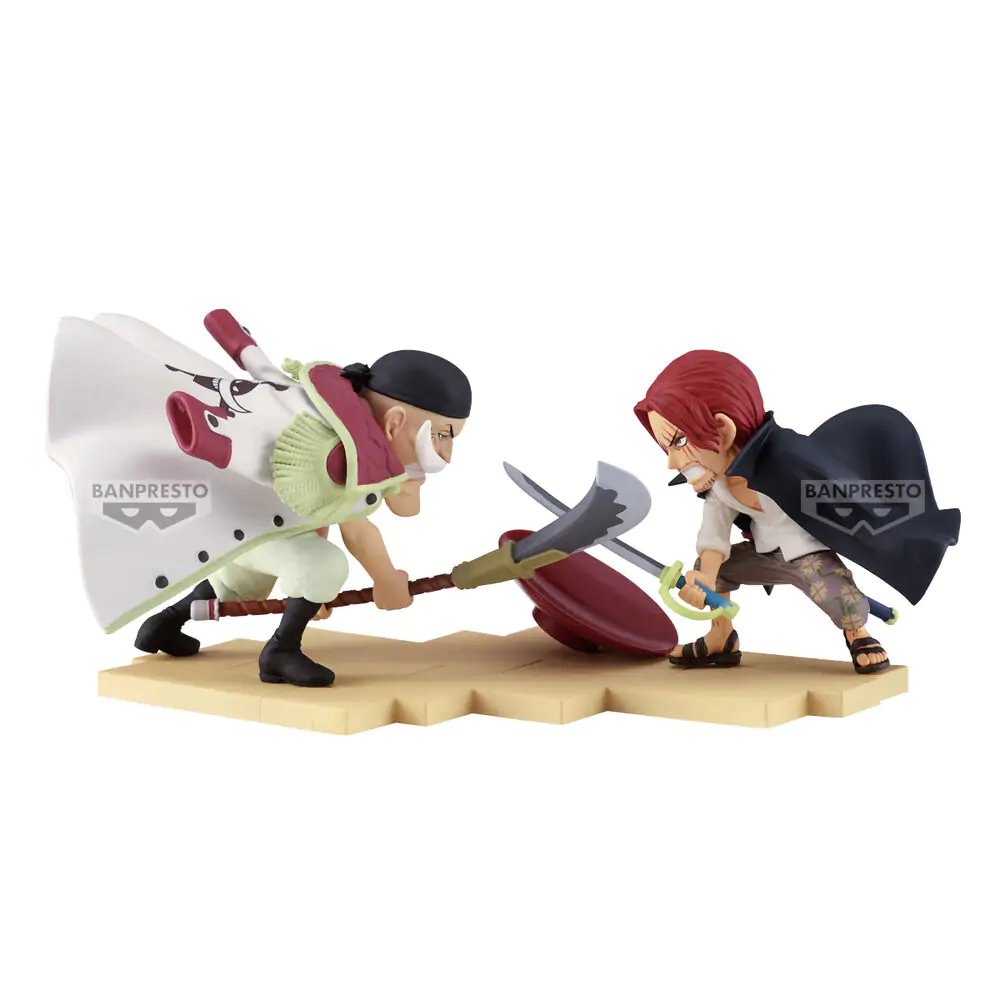 One Piece World Collectable Log Stories Edward Newgate vs. Shanks figure 13cm termékfotó