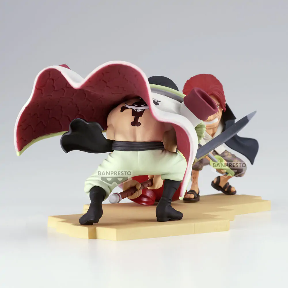 One Piece World Collectable Log Stories Edward Newgate vs. Shanks figure 13cm termékfotó