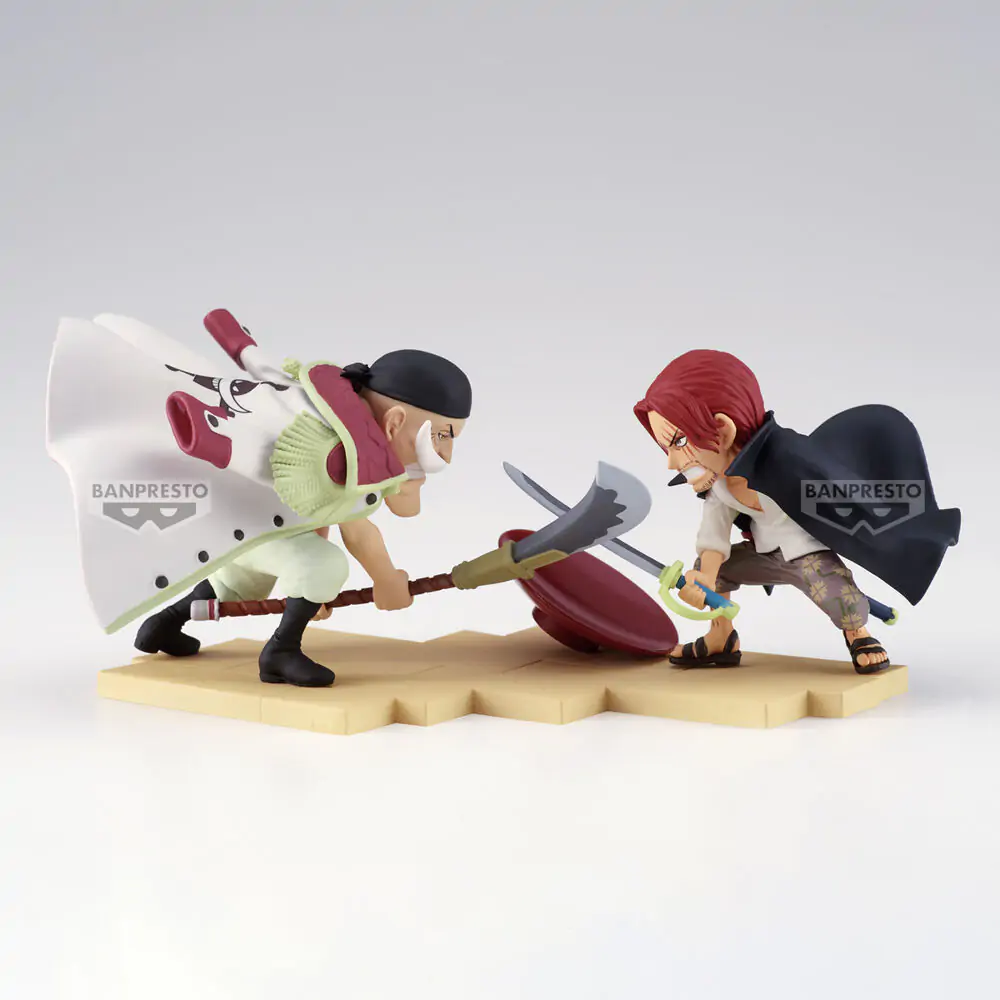 One Piece World Collectable Log Stories Edward Newgate vs. Shanks figure 13cm termékfotó