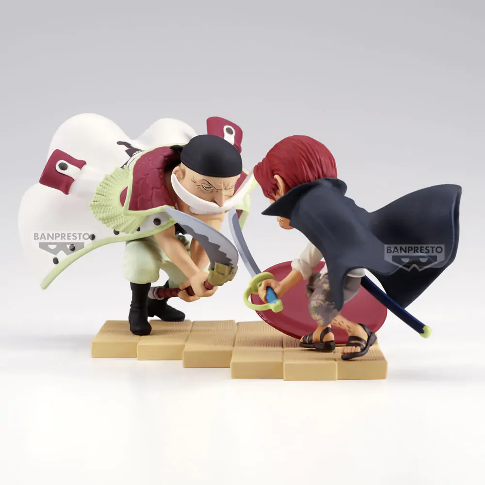 One Piece World Collectable Log Stories Edward Newgate vs. Shanks figure 13cm termékfotó