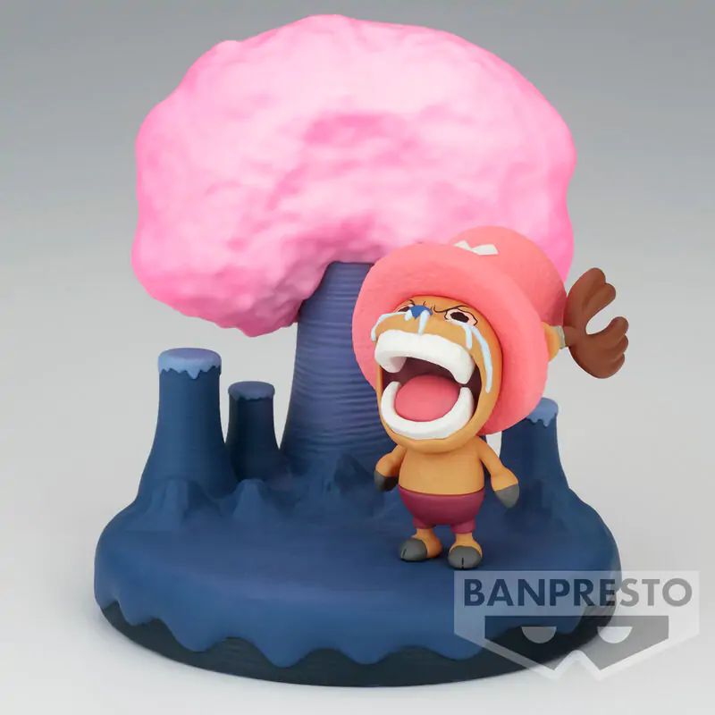 One Piece World Collectable Log Stories Tony Tony Chopper figure 9cm termékfotó