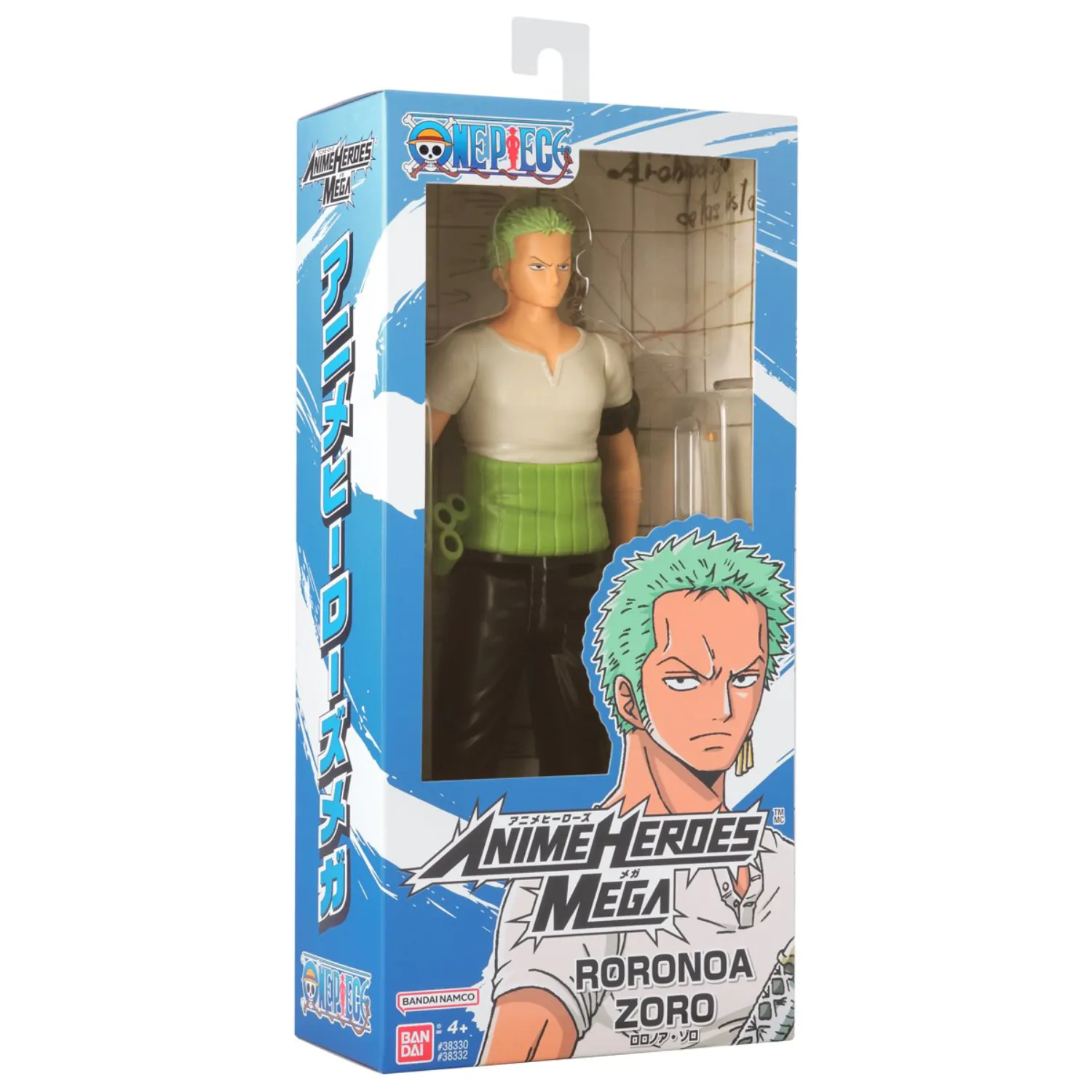 One Piece Zoro Anime Heroes Mega Figure 30cm product photo