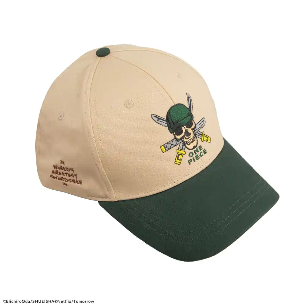 One Piece Curved Bill Cap Zoro termékfotó