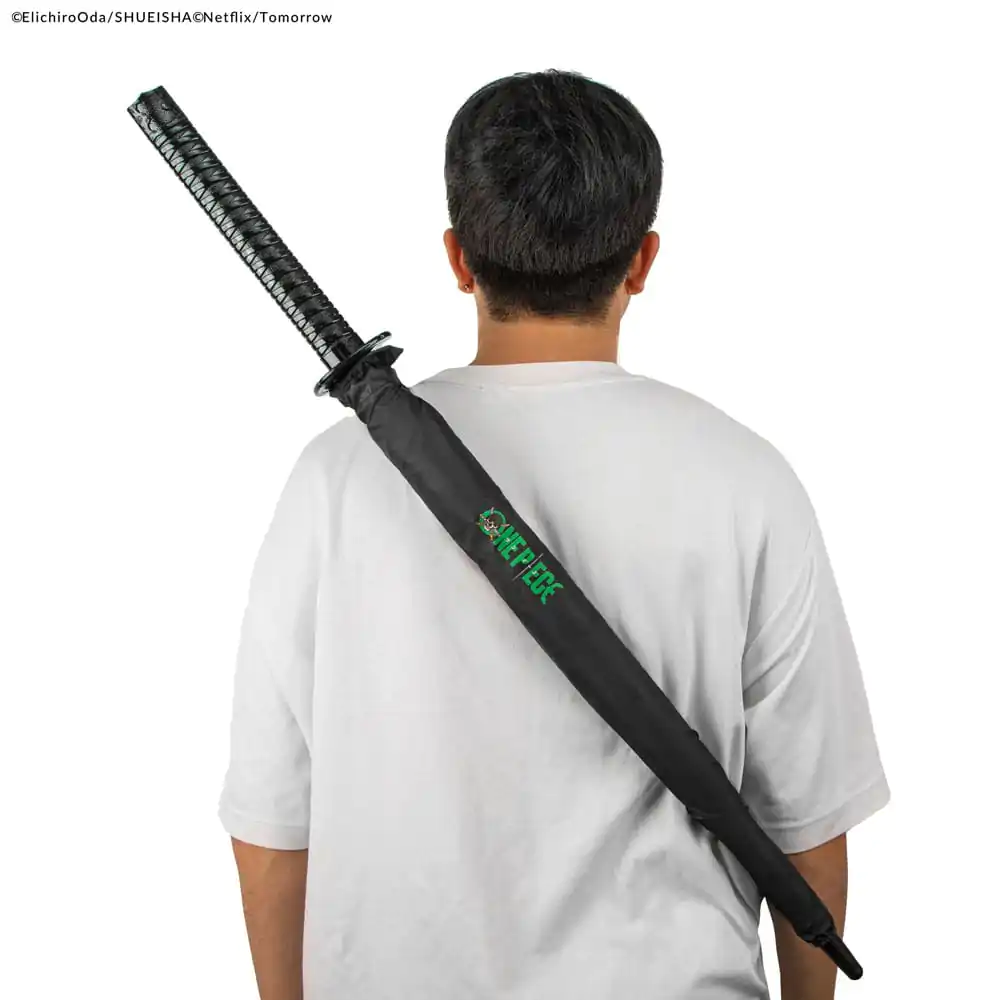 One Piece Umbrella Zoro Black Sword product photo