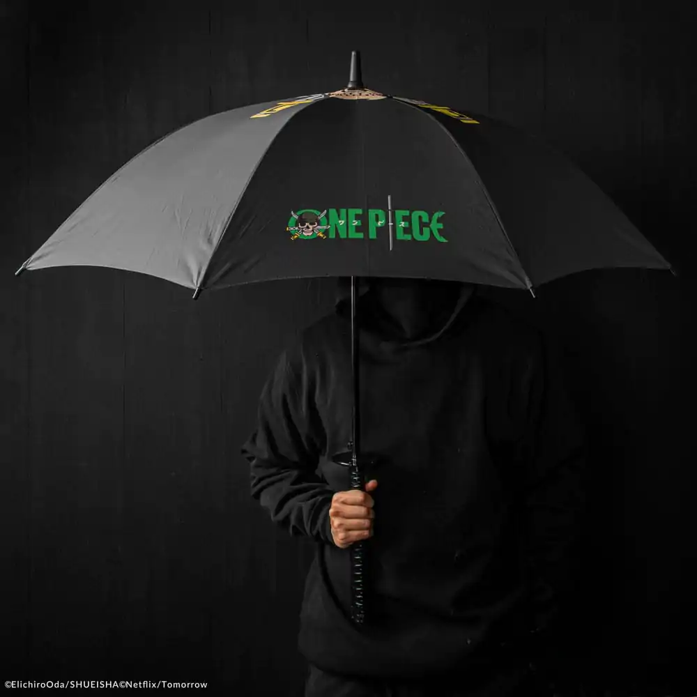 One Piece Umbrella Zoro Black Sword product photo