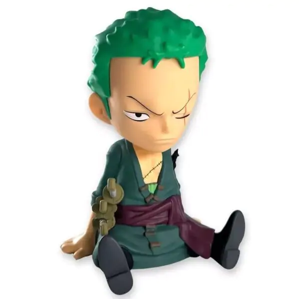 One Piece Zoro money box figure 18cm product photo