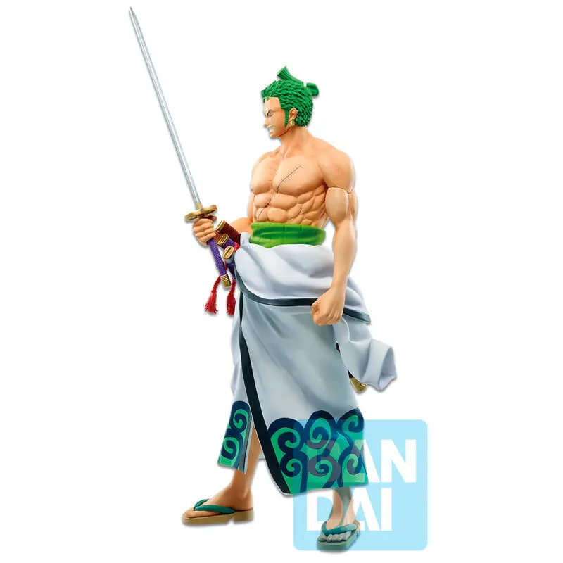 One Piece Zorojuro and Enma Ichibansho figure 20cm product photo
