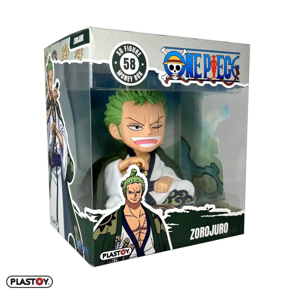 One Piece Coin Bank Zorojuro product photo