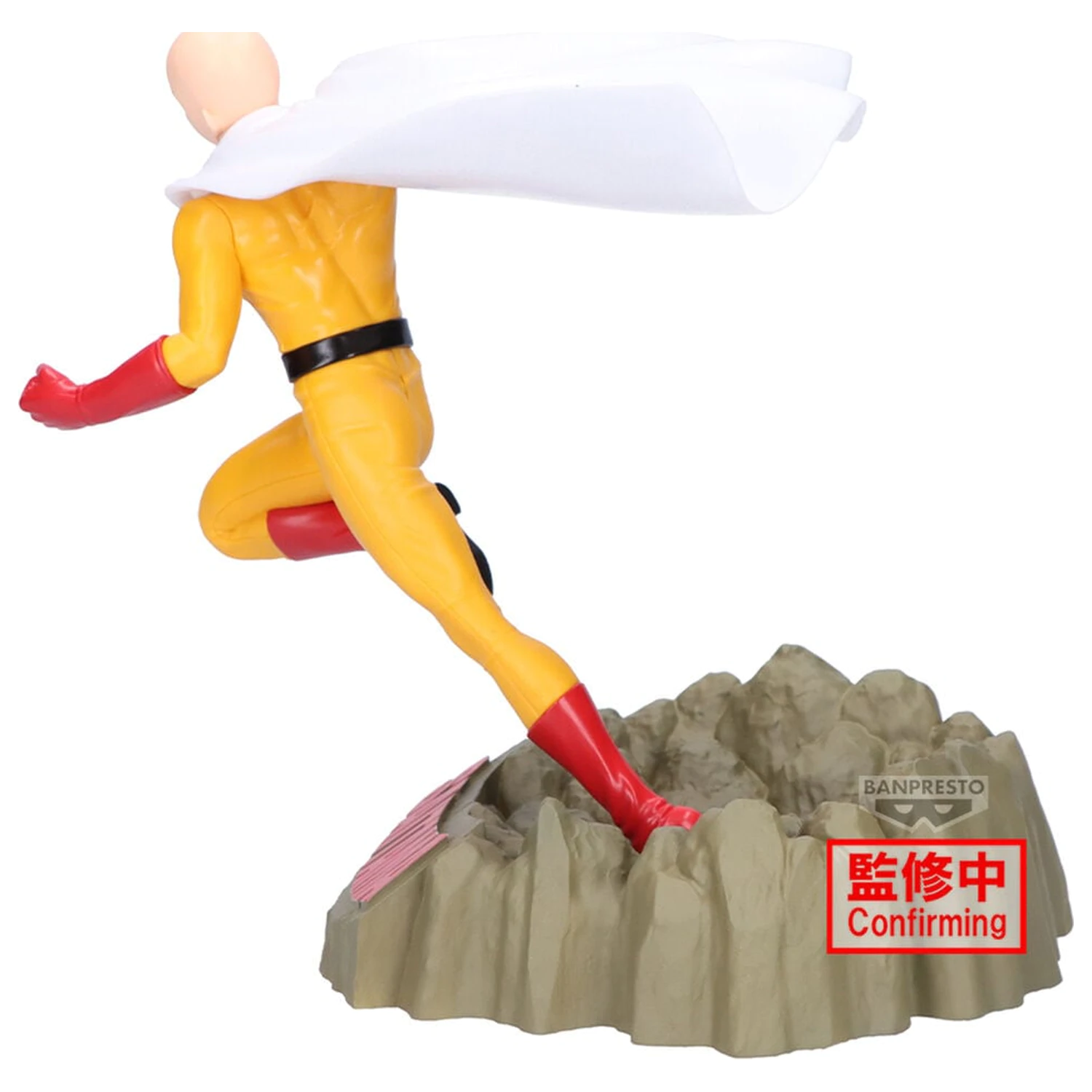 One-Punch Man Figura Saitama Crash Base Ver figure 22cm product photo