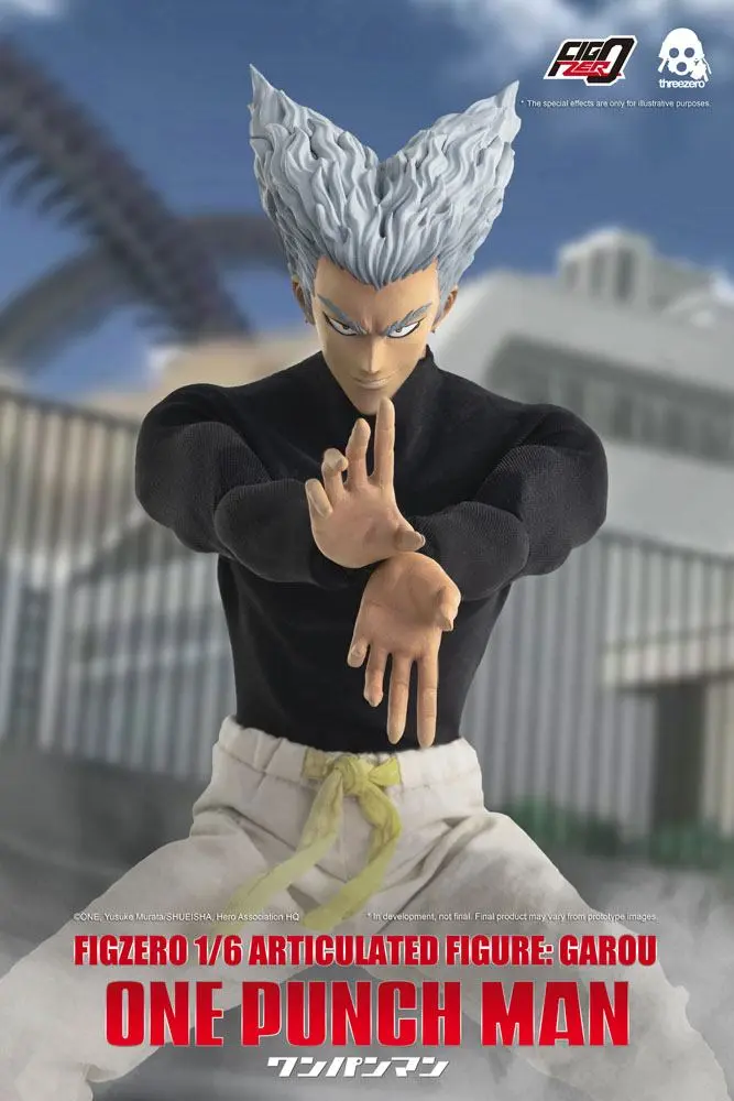 One Punch Man FigZero Action Figure 1/6 Garou 30 cm product photo