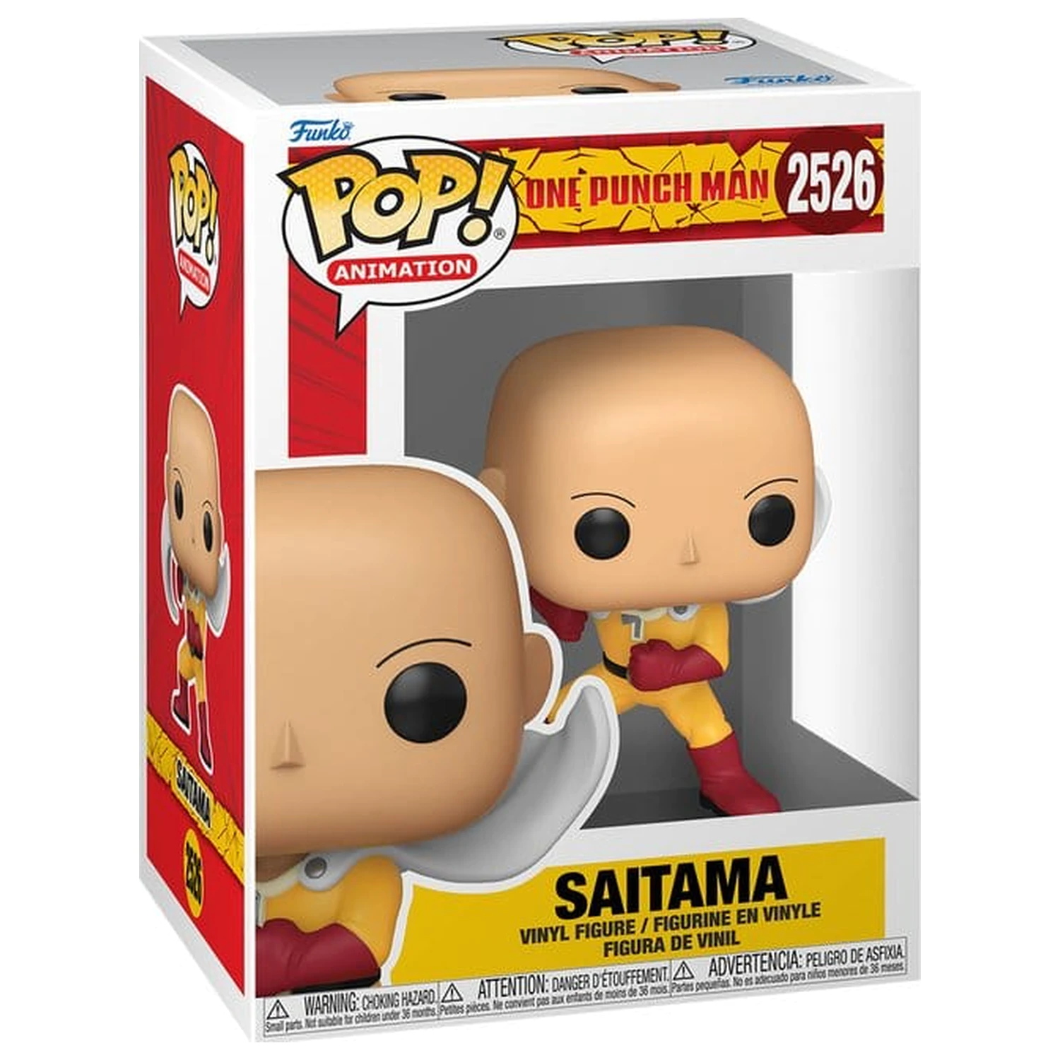 One Punch Man Funko POP! Animation Vinyl Figure Saitama 9 cm product photo