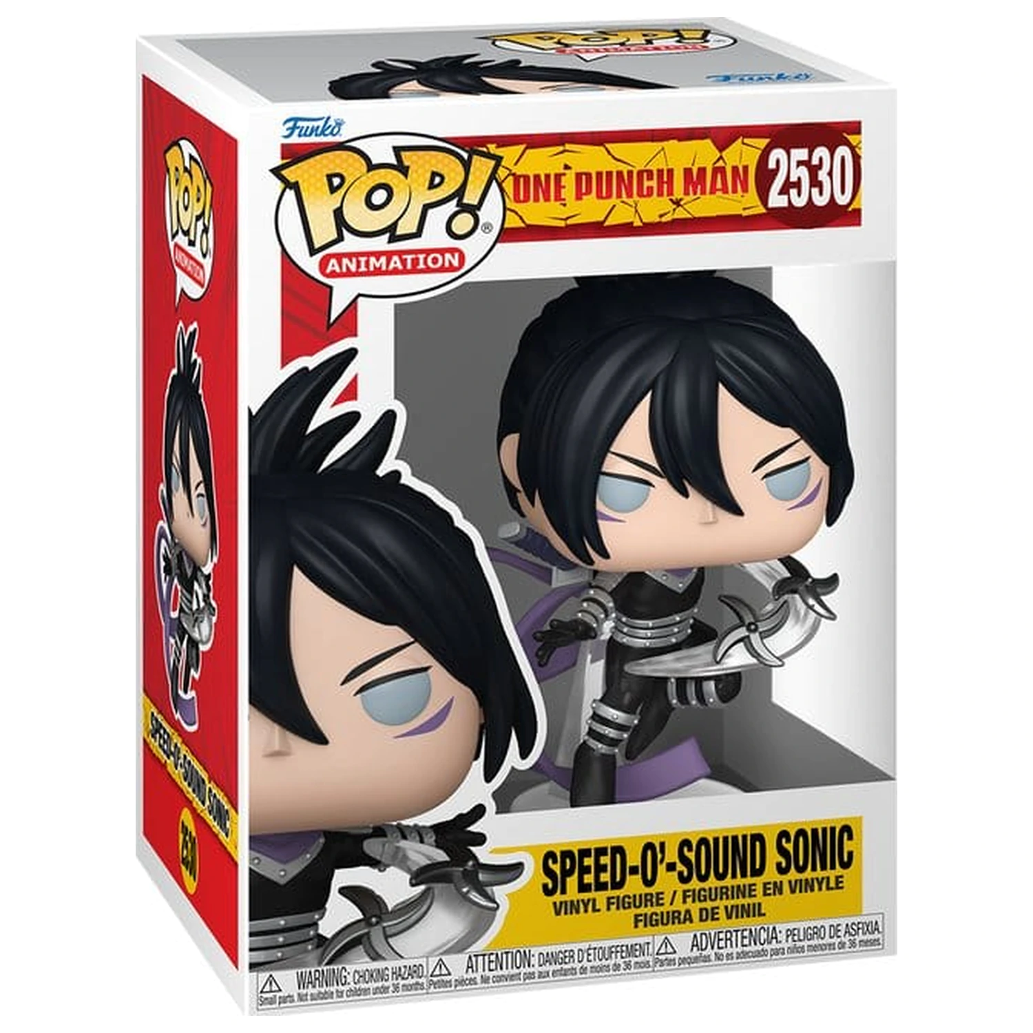 One Punch Man Funko POP! Animation Vinyl Figure Sonic 9 cm product photo