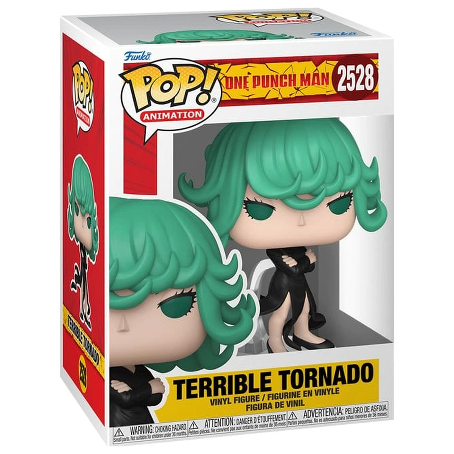 One Punch Man Funko POP! Animation Vinyl Figure Terrible Tornado 9 cm product photo