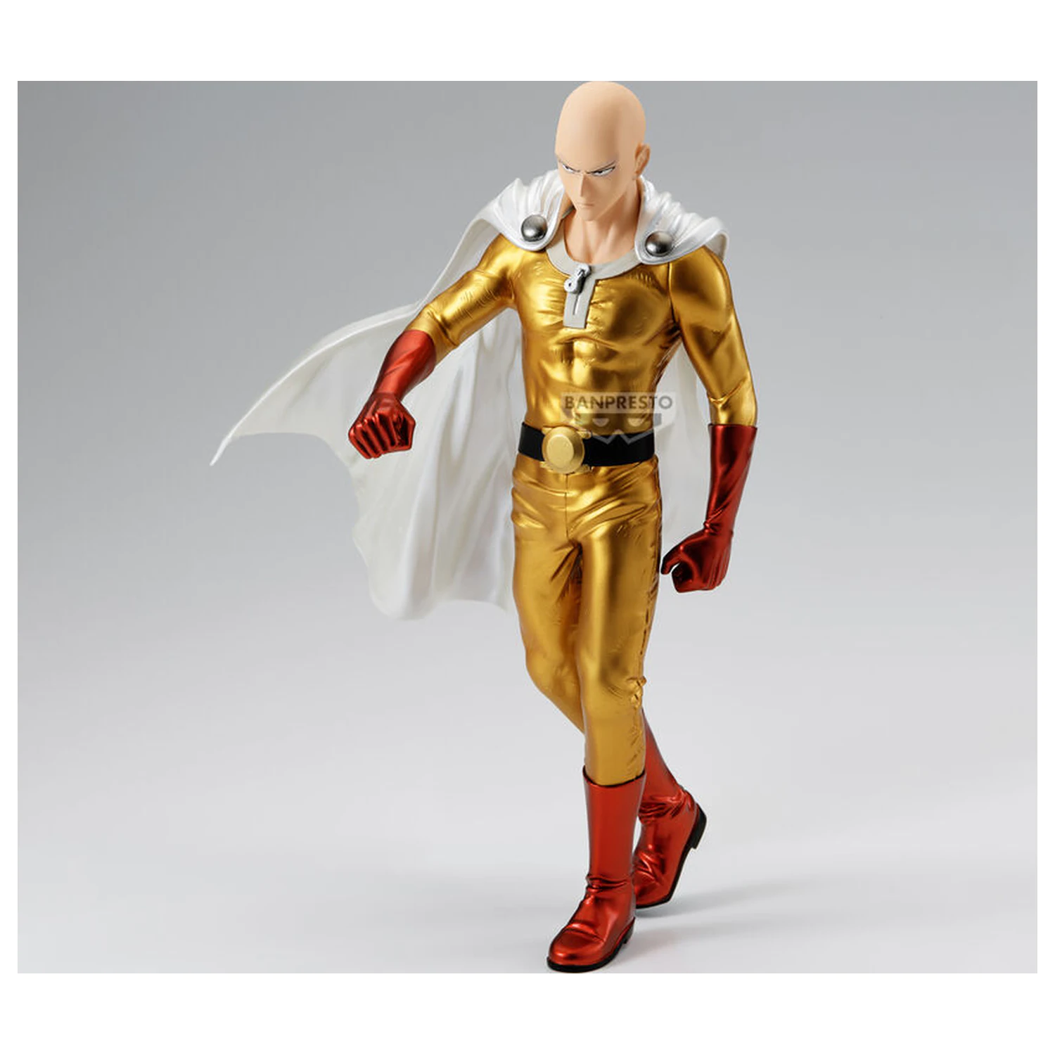 One Punch Man Grandista Saitama Metallic Ver figure 27cm product photo