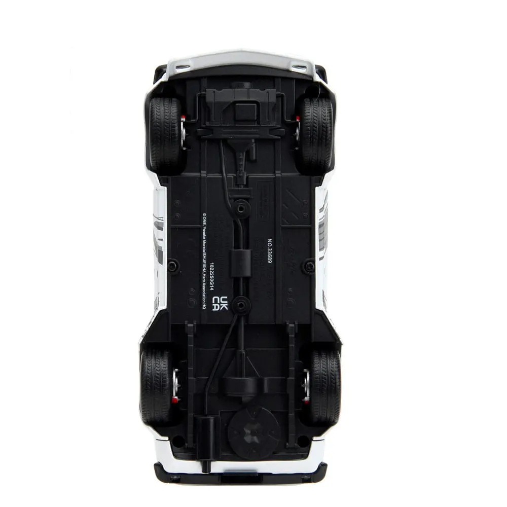 One Punch Man Hollywood Rides Diecast Model 1/24 1974 Mazda RX-3 with One Punch Man Figur product photo