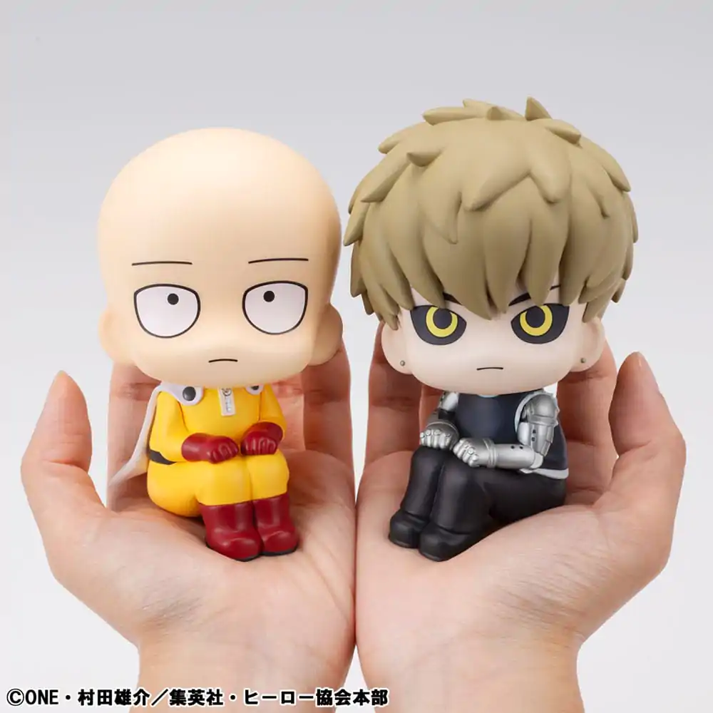 One Punch Man Look Up PVC Statue Saitama & Genos 11 cm (with gift)        product photo