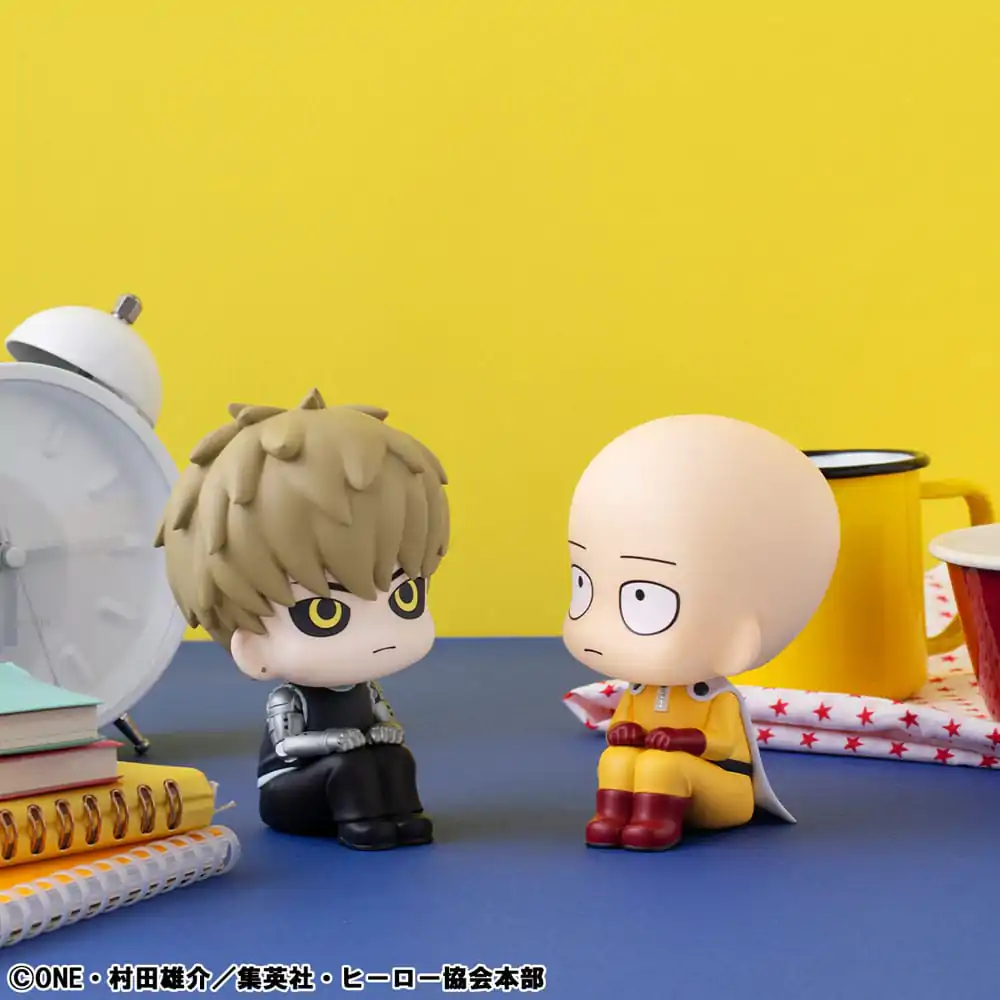 One Punch Man Look Up PVC Statue Saitama & Genos 11 cm (with gift)        product photo