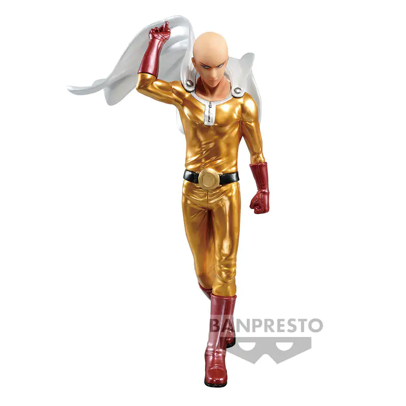 One Punch Man Metalic Color Saitama Metalic figure 20cm termékfotó