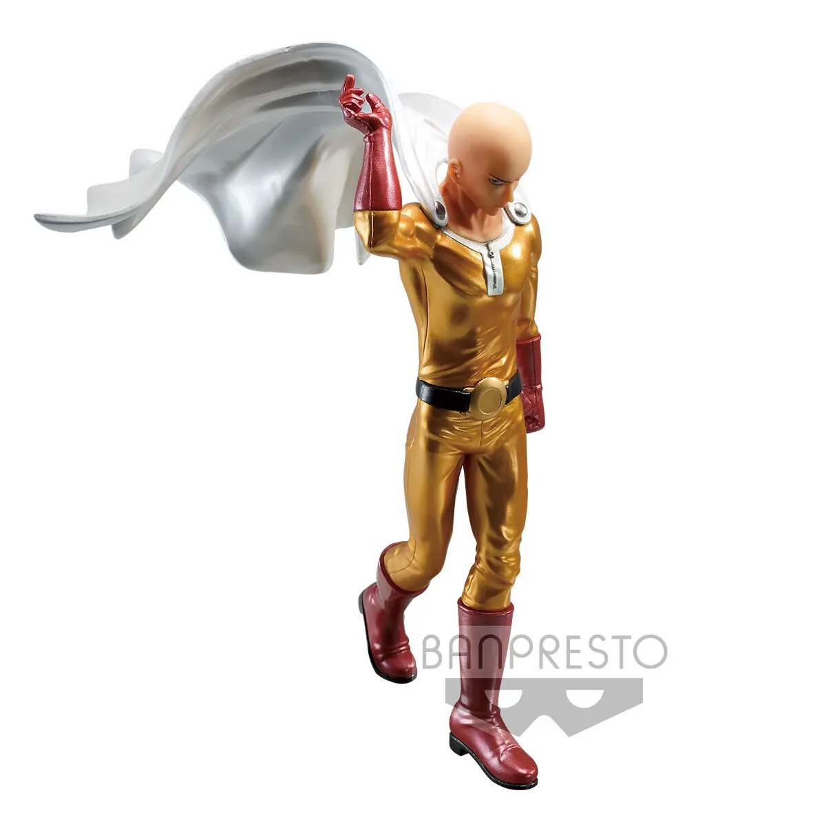 One Punch Man Saitama Metalic Color Premium figure 20cm product photo