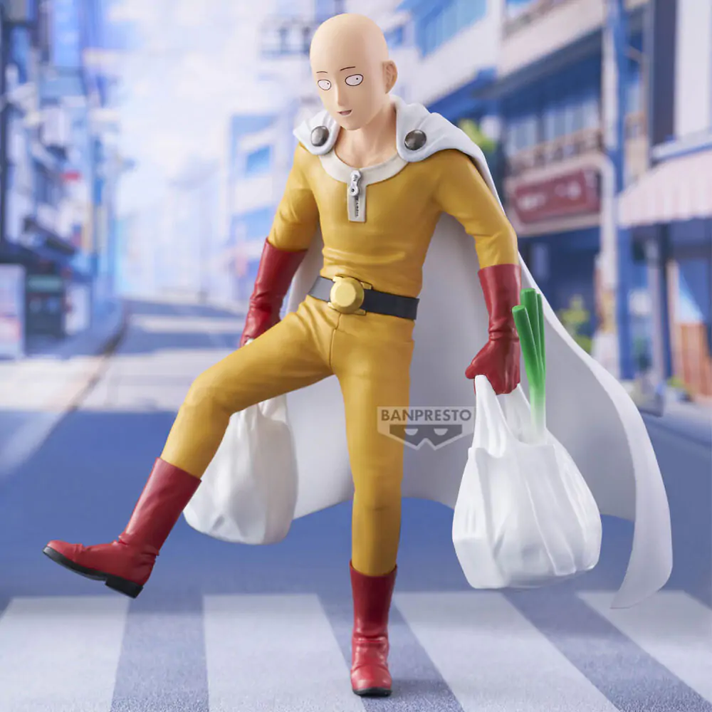 One Punch Man Saitama One Punch Life figure 20cm product photo