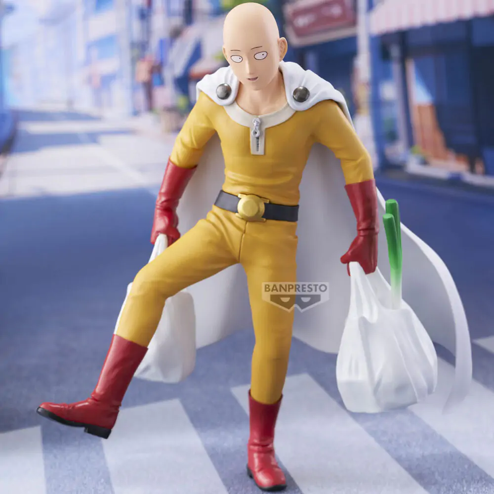 One Punch Man Saitama One Punch Life figure 20cm product photo