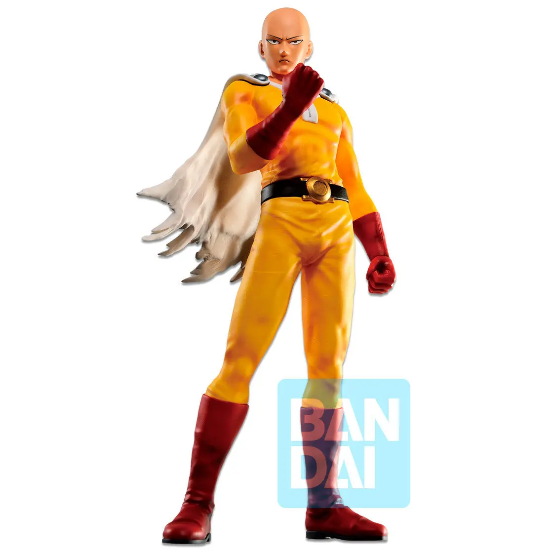 One Punch Man Serious Face Saitama Ichibansho figure 25cm product photo