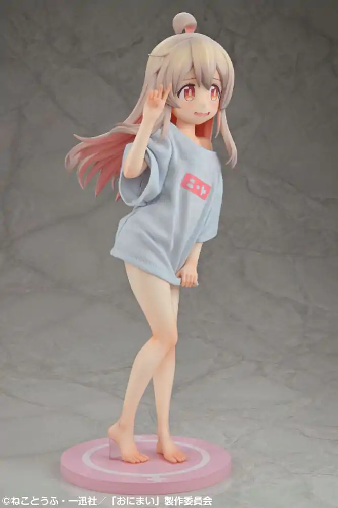 Onimai: I´m Now Your Sister! PVC Statue 1/4 Mahiro Oyama Neet T-Shirt Ver. 40 cm product photo