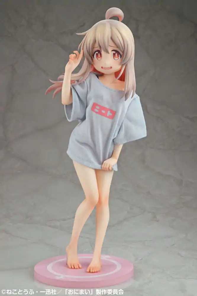 Onimai: I´m Now Your Sister! PVC Statue 1/4 Mahiro Oyama Neet T-Shirt Ver. 40 cm product photo