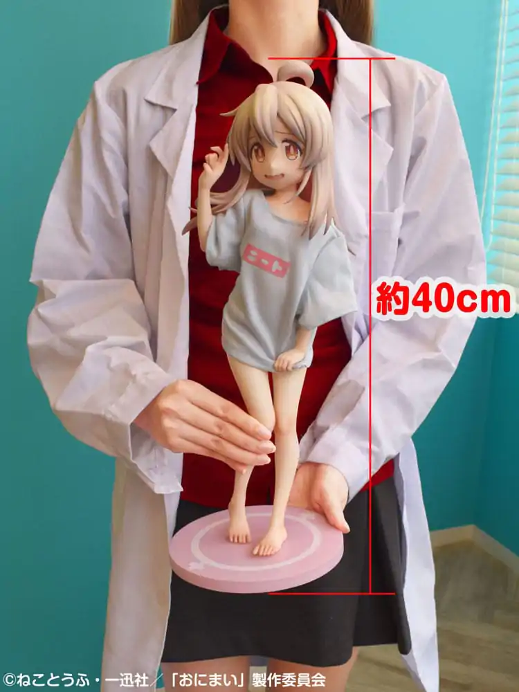 Onimai: I´m Now Your Sister! PVC Statue 1/4 Mahiro Oyama Neet T-Shirt Ver. 40 cm product photo