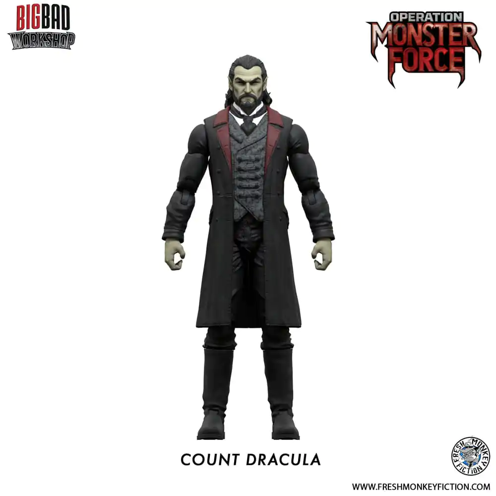 Operation: Monster Force Action Figure 1/12 Count Dracula 15 cm termékfotó