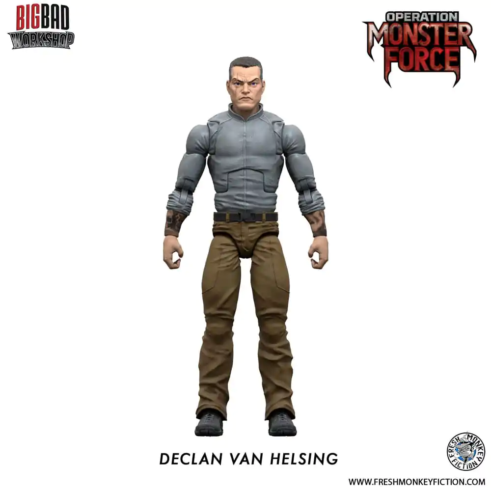 Operation: Monster Force Action Figure 1/12 Declan Van Helsing 15 cm termékfotó