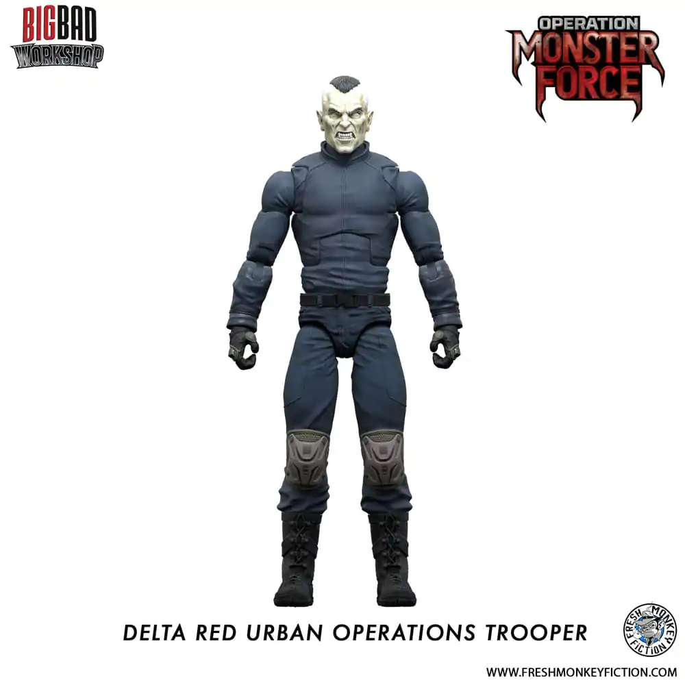 Operation: Monster Force Action Figure 1/12 Delta Red Urban Operations Trooper 15 cm termékfotó