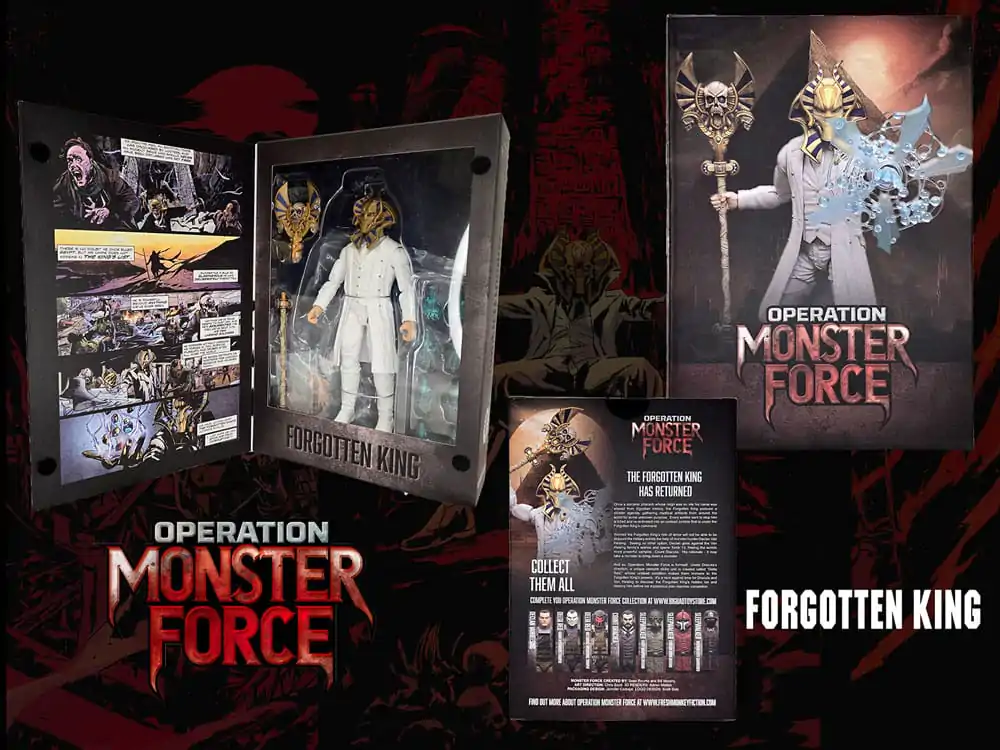 Operation: Monster Force Action Figure 1/12 Forgotten King 15 cm termékfotó