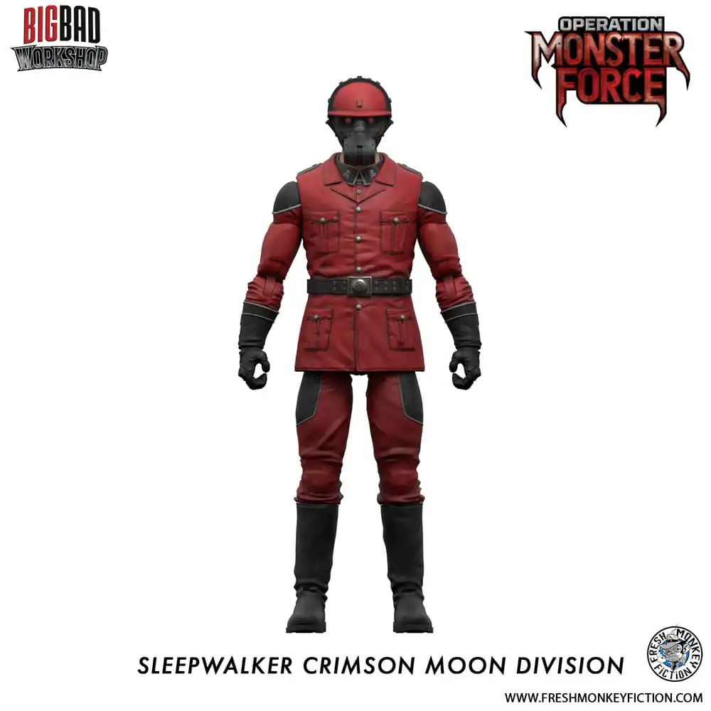 Operation: Monster Force Action Figure 1/12 Sleepwalker Crimson Moon Division 15 cm termékfotó