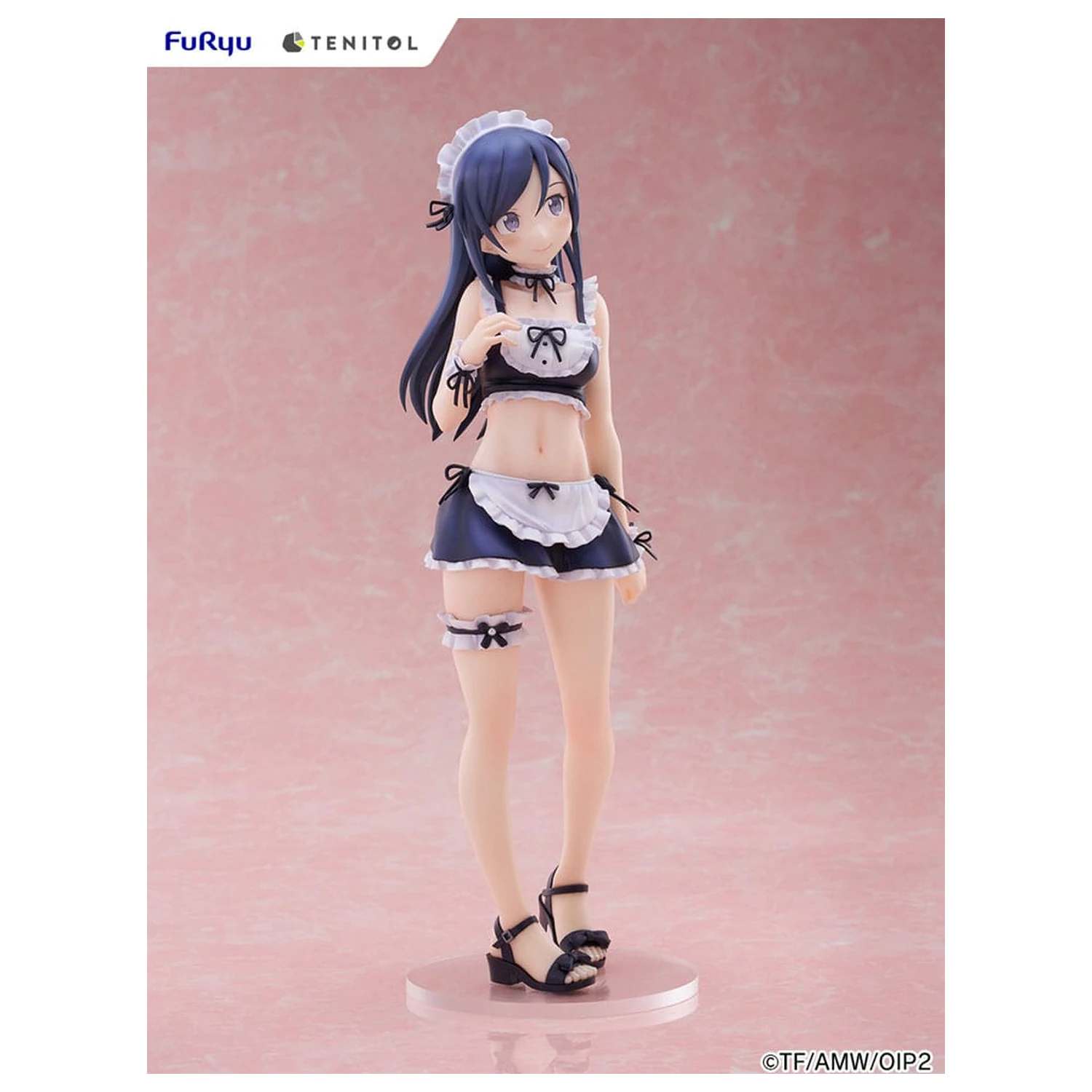 Ore no Imouto ga Konna ni Kawaii Wake ga Nai. Tenitol Tall PVC Statue Aragaki Ayase swimsuits maid Ver. 30 cm  product photo